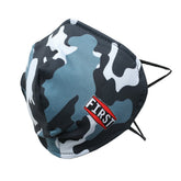 2-Ply Camo Reusable Non-Medical Breathable & Elastic Ear Bands Face Masks (5-Pcs Pack) Face Mask First Manufacturing Company