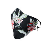 2-Ply Flower Reusable Non-Medical Breathable & Elastic Ear Bands Face Masks (5-Pcs Pack) Face Mask First Manufacturing Company