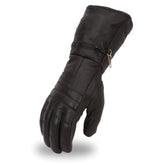 Black Rock Men's Leather Gauntlet Gloves Men's Gauntlet First Manufacturing Company XS