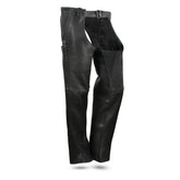 Bully - Unisex Leather Motorcycle Chaps Chaps First Manufacturing Company XS