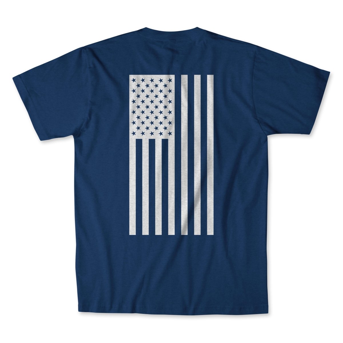 Flag T-Shirt Men's T-Shirt First Manufacturing Company BLUE S