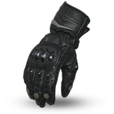 Hellbender Men's Motorcycle Gloves Men's Gloves First Manufacturing Company XS Black