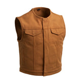 Lowside Men's Motorcycle Canvas Vest Men's Canvas Vests First Manufacturing Company