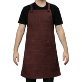 Machinist Apron Accessories First Manufacturing Company Oxblood Rough Suede