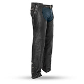 Patriot Chaps with Snap Out Liner - Unisex Chaps First Manufacturing Company Black 3XS