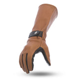Phenom Men's Motorcycle Leather Gauntlet Men's Gauntlet First Manufacturing Company XS Whiskey