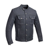 Rowdy Men's Thunder Denim Motorcycle Jacket Men's Thunder Denim Jacket First Manufacturing Company