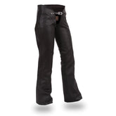 Sissy Women's Leather Chaps Chaps First Manufacturing Company XS Black
