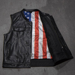 Sharp Shooter - American Flag  / Black Stitch