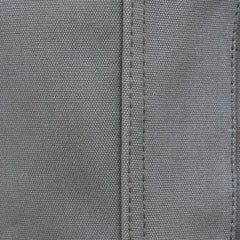 Lowside Men's Motorcycle Canvas Vest (Gray)