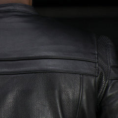 Maverick Men's Motorcycle Leather Jacket Men's Leather Jacket First Manufacturing Company   