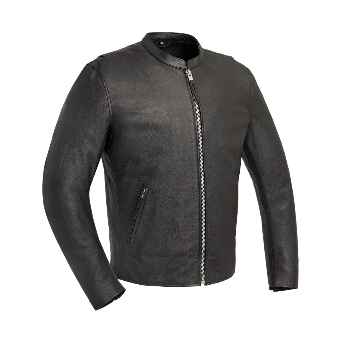 Titan Men's Motorcycle Leather Jacket Men's Leather Jacket First Manufacturing Company   